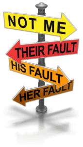 blame fault sign